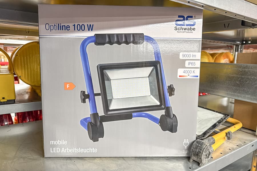 LED Baustrahler Schwabe Optiline 100W